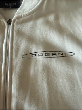 Official Pagani Team Collection full-zip jacket, made in Italy